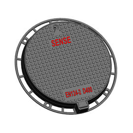 B125 EN124-2のシステムねずみ鋳鉄GG20のフィートの方法を締める円のマンホールの蓋のガスケットEPDM